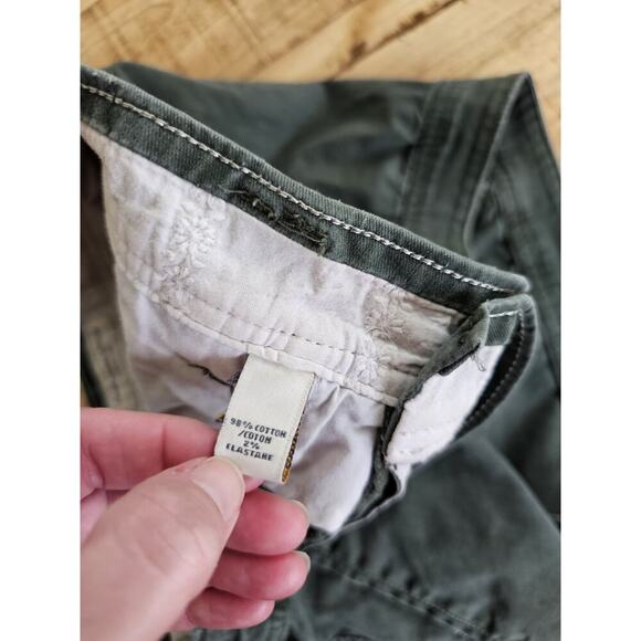 Abercrombie & Fitch Vintage Y2K Micro Mini Skirt Women’s Size 2 Utility - Picture 3 of 6